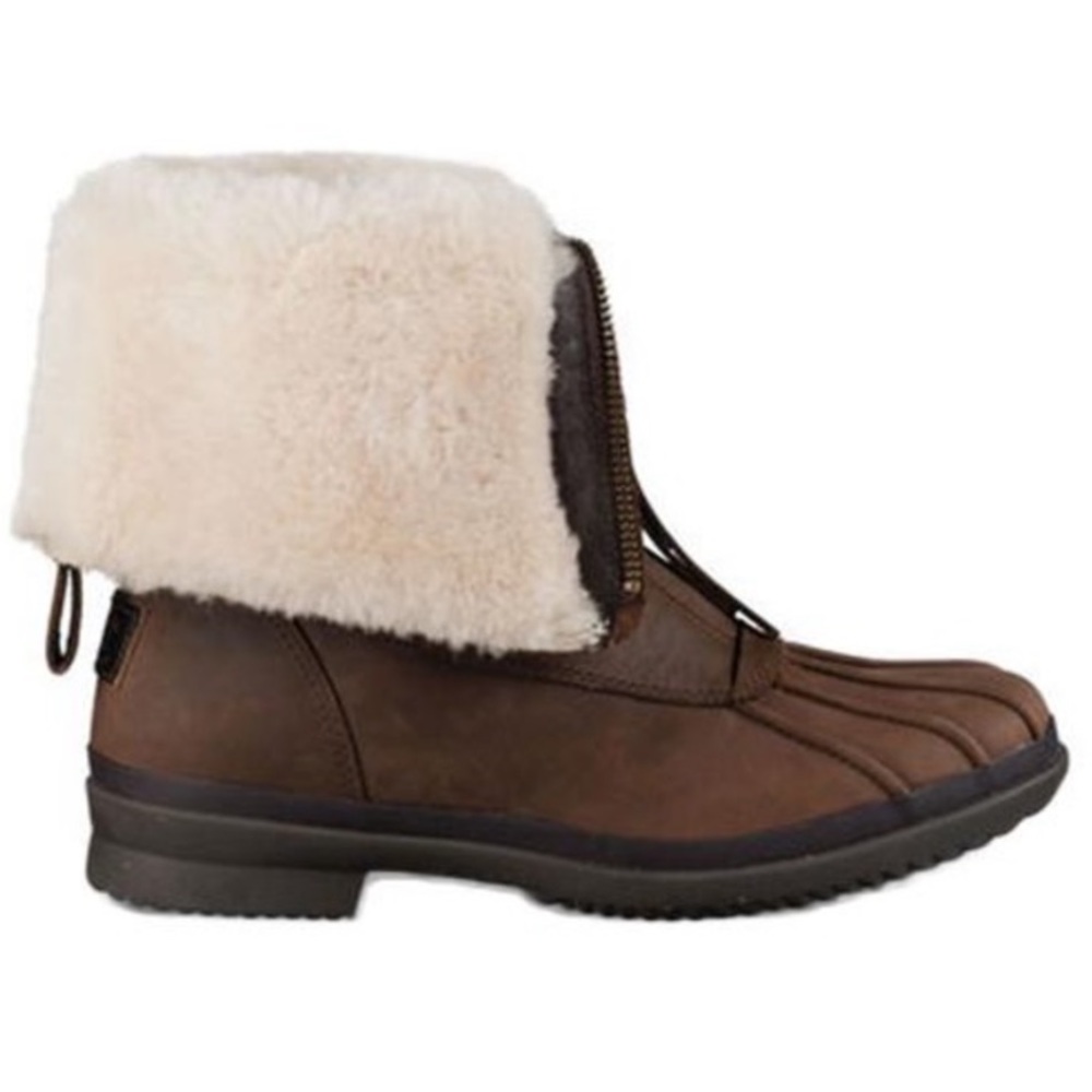 Ugg Arquette Shearling Cuff Boot Brown